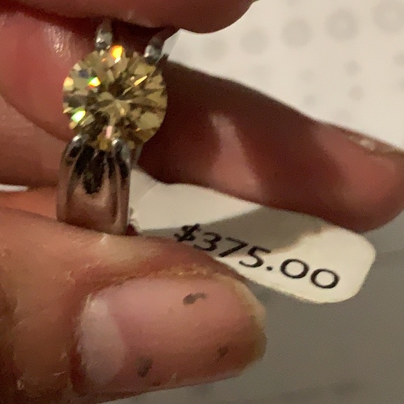 Cannery Moissanite ring 6 - Picture 4 of 7